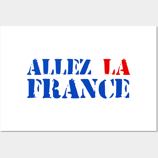 Go France Wall Art by lounesartdessin